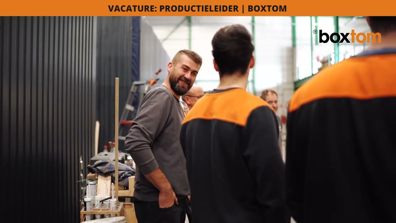 Vacaturevideo | Boxtom | Productieleider